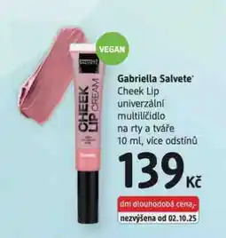 dm drogerie Gabriella salvete na rty a tváře nabídka