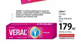 dm drogerie Veral léčivý přípravek nabídka