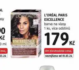 dm drogerie L'oréal barva na vlasy nabídka