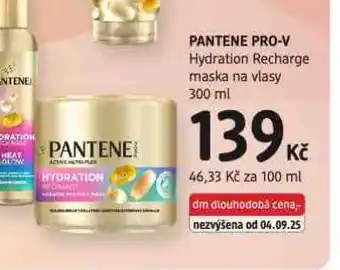 dm drogerie Pantene maska na vlasy nabídka