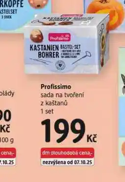 dm drogerie Profissimo sada na tvoření z kaštanů nabídka