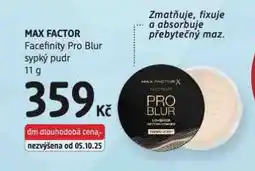 dm drogerie Max factor sypký pudr nabídka