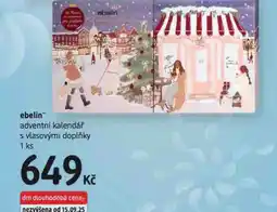 dm drogerie Ebelin adventní kalendář nabídka