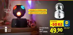 Lidl Livarno home párty led svítidlo nabídka