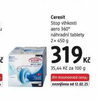 dm drogerie Ceresit stop vlhkosti nabídka