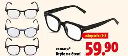 Lidl Esmara brýle na čtení nabídka