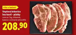 Lidl Vepřová krkovice bez kosti - plátky nabídka