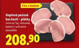 Lidl Vepřová pečeně bez kosti - plátky nabídka