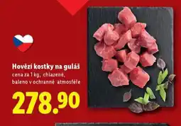 Lidl Hovězí kostky na guláš nabídka