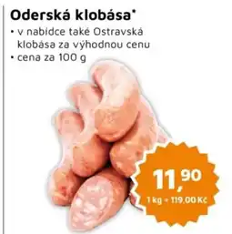 Můjobchod Oderská klobása nabídka