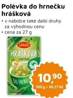 Můjobchod Vitana Polévka do hrnečku hrášková nabídka