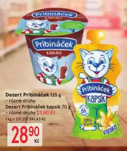 Žabka Dezert Pribináček nabídka