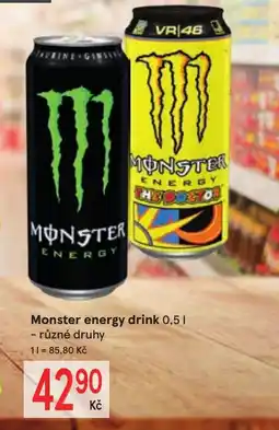 Žabka Monster energy drink nabídka