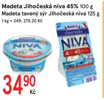Žabka Madeta Jihočeská niva nabídka