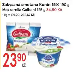 Žabka Zakysaná smetana Kunín nabídka