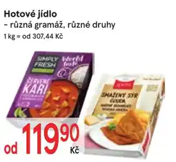 Žabka Hotové jídlo nabídka