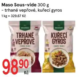 Žabka Maso Sous-vide nabídka