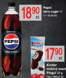 Žabka Pepsi zero sugar nabídka