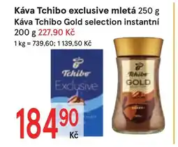 Žabka Káva Tchibo exclusive mletá nabídka