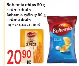Žabka Bohemia chips nabídka
