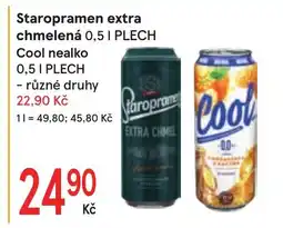 Žabka Staropramen extra chmelená nabídka