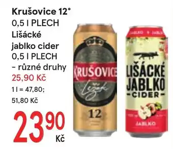 Žabka Krušovice 12° nabídka
