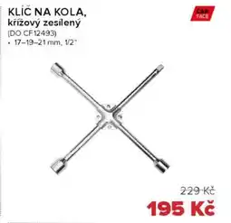 Auto Kelly KLÍČ NA KOLA, křížový zesílený nabídka