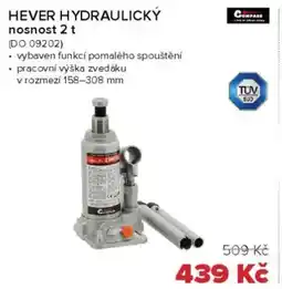 Auto Kelly HEVER HYDRAULICKÝ nosnost 2 t nabídka