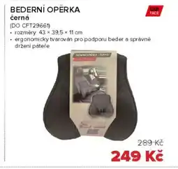 Auto Kelly Bederní opěrka černá nabídka