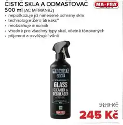 Auto Kelly Čistič skla a odmaštovač nabídka