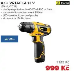 Auto Kelly Aku vrtačka 12 v (GV HL-CD28) nabídka