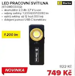 Auto Kelly Led pracovní svítilna (ST-GWD03002) nabídka
