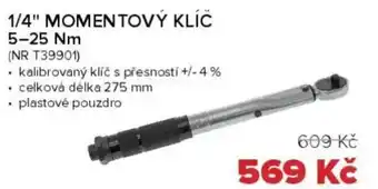 Auto Kelly 1/4" Momentový klíč nabídka