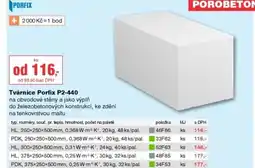 DEK Tvárnice Porfix P2-440 nabídka