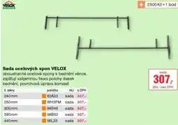 DEK Sada ocelových spon VELOX nabídka
