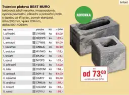 DEK Tvárnice plotová BEST MURO nabídka