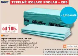 DEK Tepelná izolace Fibran XPS 300L nabídka