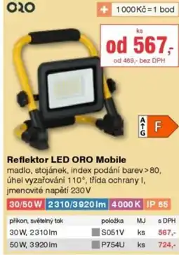 DEK Reflektor LED ORO Mobile nabídka