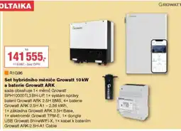 DEK Set hybridního měniče Growatt 10 kW a baterie Growatt ARK nabídka