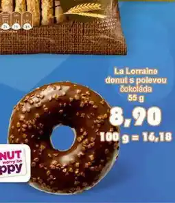Jip La Lorraine donut s polevou čokoláda 55 g nabídka