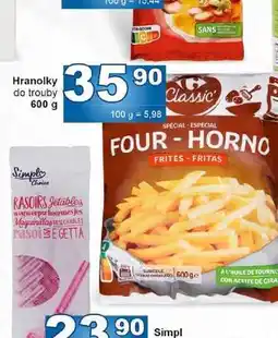 Jip Hranolky do trouby 600 g nabídka