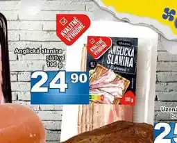 Jip Anglická slanina plátky 100 g nabídka
