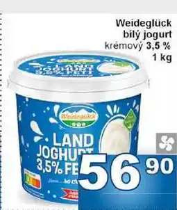 Jip Weideglück bílý jogurt krémový 3,5% 1 kg nabídka