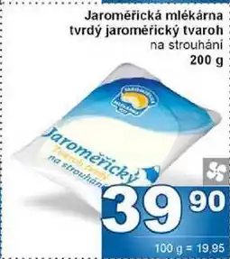 Jip Jaroměřická mlékárna tvrdý jaroměřický tvaroh na strouhání 200 g nabídka
