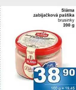 Jip Sláma zabijačková paštika brusinky 200 g nabídka