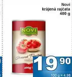 Jip Novi krájená rajčata 400 g nabídka