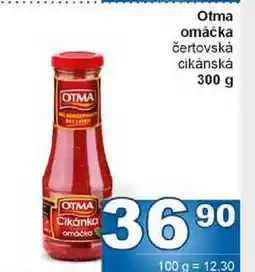 Jip Otma omáčka čertovská cikánská 300 g nabídka