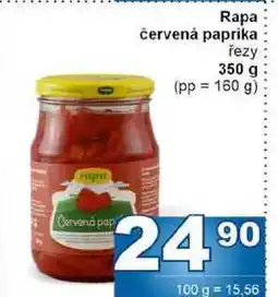Jip Rapa červená paprika řezy 350 g (pp = 160 g) nabídka