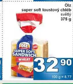 Jip Ölz super soft toustový chléb světlý 375 g nabídka