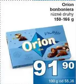 Jip Orion bonboniera různé druhy 150-166 g nabídka